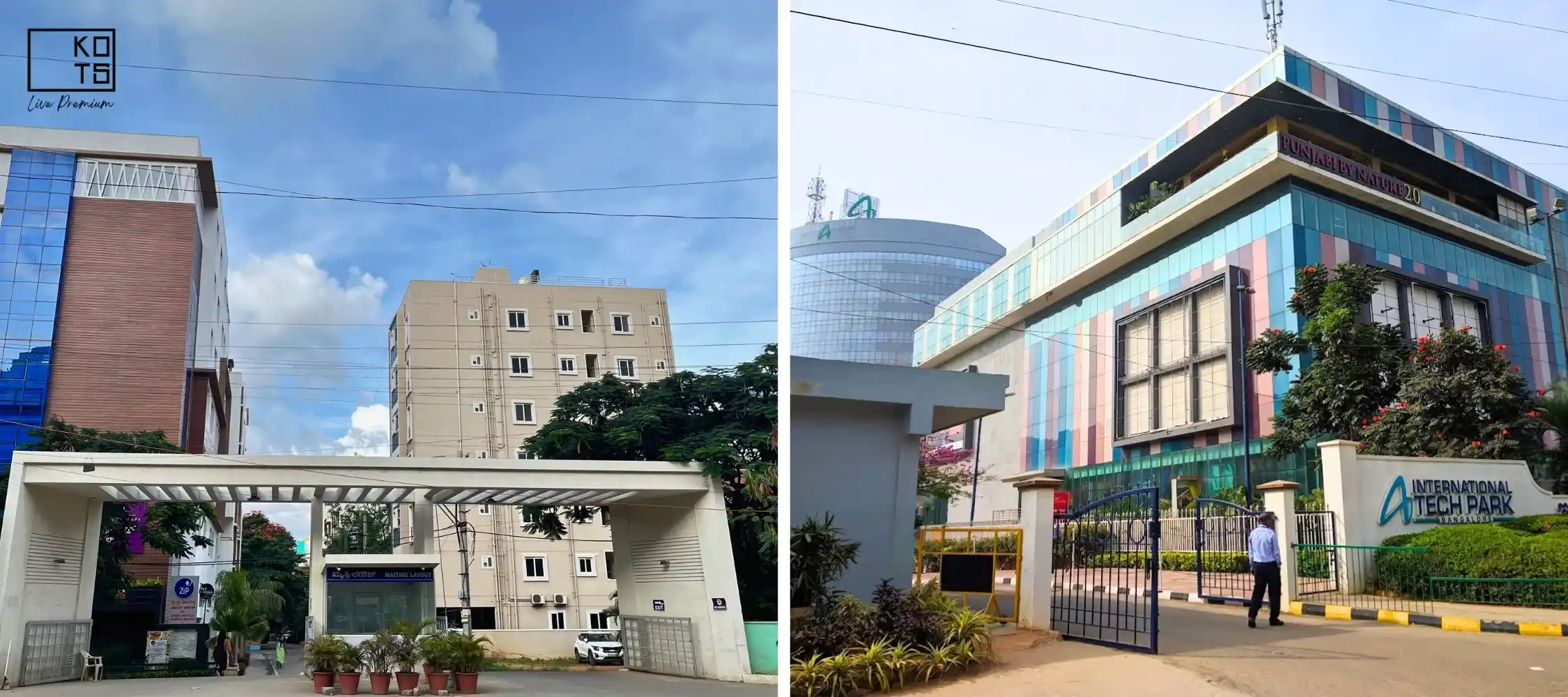 How to reach ITPL Tech Park from Maithri Layout, Whitefield